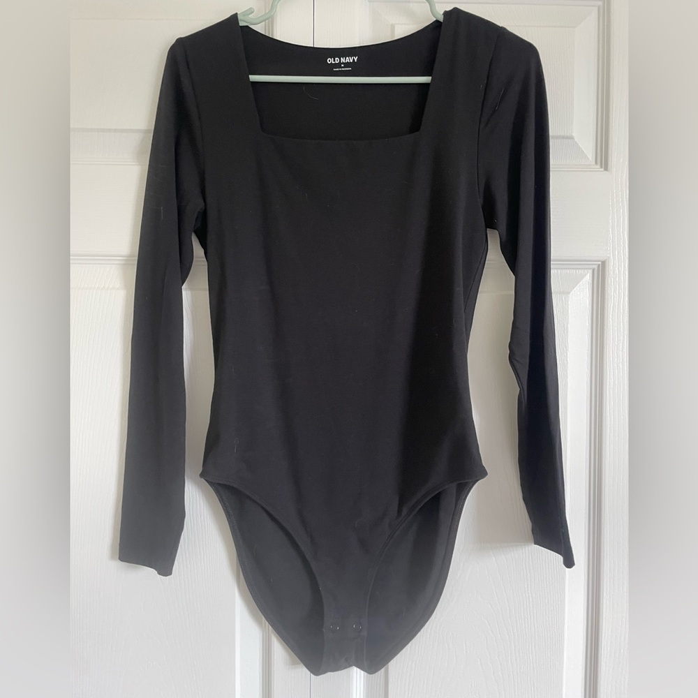 Old Navy Classic Black Bodysuit